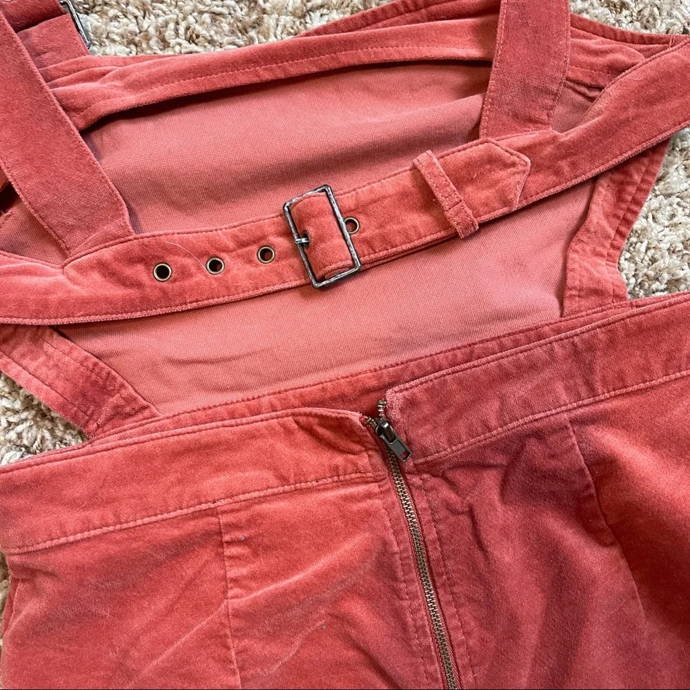 Corduroy Overall Schoolgirl dress jumper women's M Y2K FOREVER 21 Autumn - Picture 4 of 6